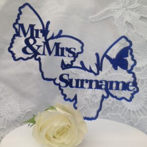 Butterfly cake topper