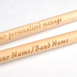 Personalised drum sticks
