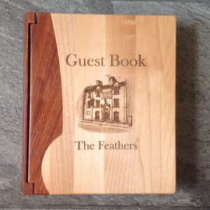 Maple and rosewood photo album